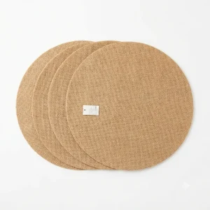 Set x 4 Individuales arpillera natural