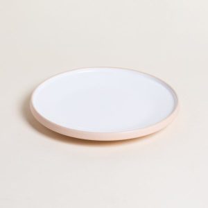PLATO PLAYO TOZEUR TERRA BLANCO 26 CM