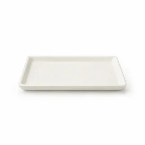 Bandeja de cerámica rectangular