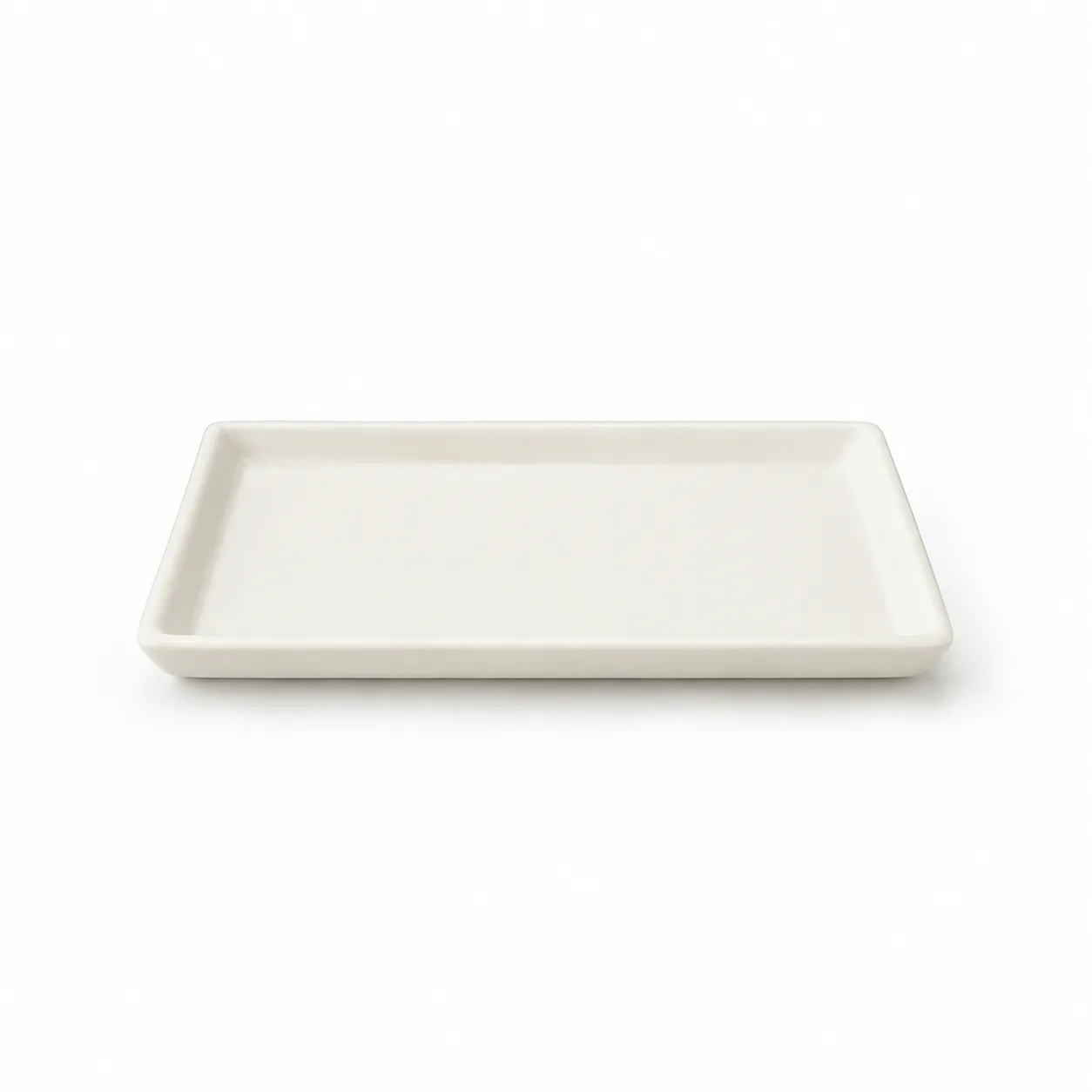 Bandeja de cerámica rectangular